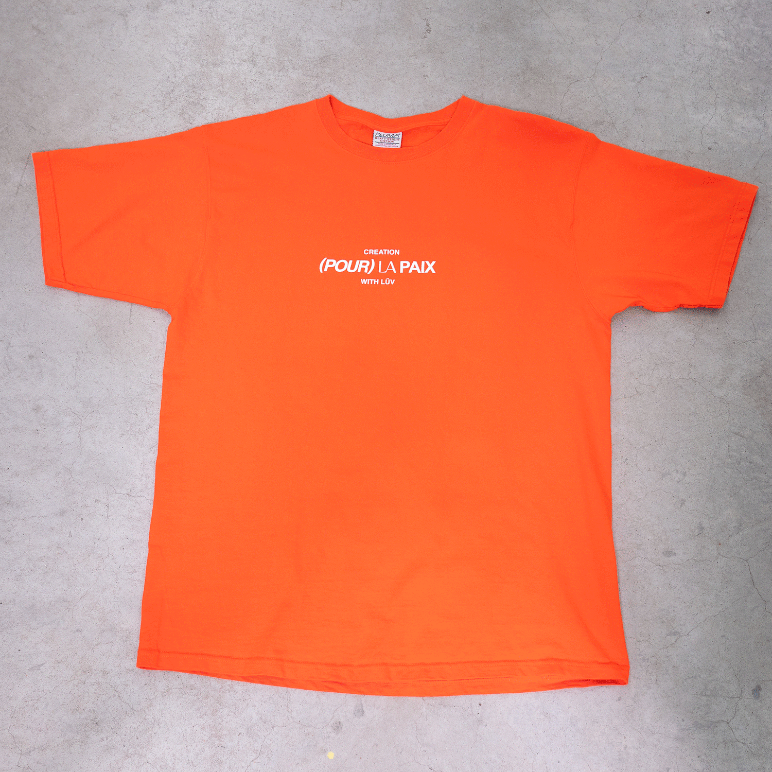 gif-t-shirt-upcycle-pour-la-paix-plpaix-orange-bleu-noir-vert-vetement-eco-responsable